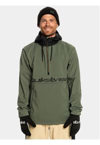 Quiksilver Kurtka anorak Live For The Ri EQYFT04835 Zielony Regular Fit. Kolor: zielony. Materiał: syntetyk #2