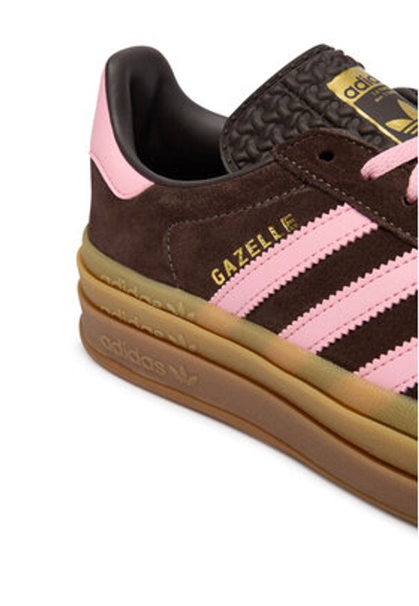 Adidas - adidas Sneakersy Gazelle Bold IH6786 Brązowy. Kolor: brązowy. Materiał: skóra, zamsz. Model: Adidas Gazelle