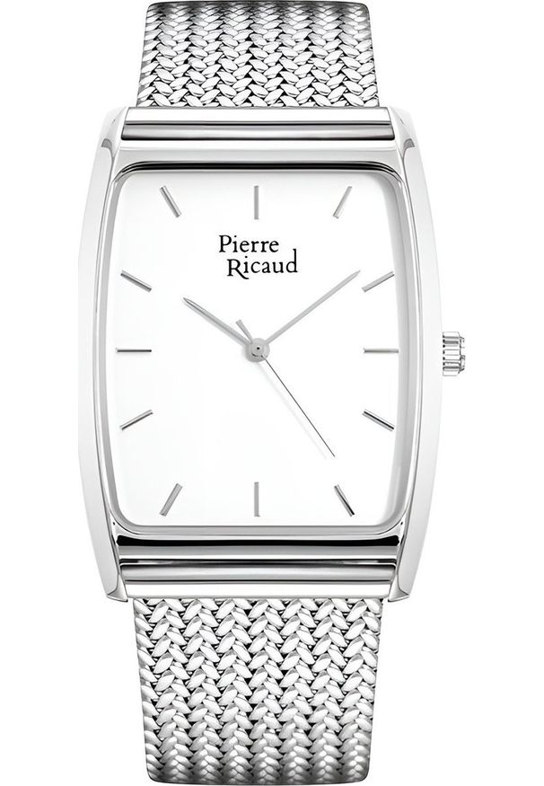 Zegarek męski Pierre Ricaud P97039.5113Q srebrny. Kolor: srebrny