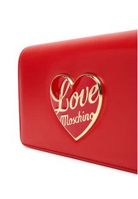 Love Moschino - LOVE MOSCHINO Torebka JC4186PP1NLP0500 Czerwony. Kolor: czerwony. Materiał: skórzane #3