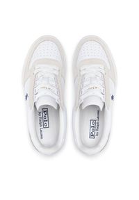 Polo Ralph Lauren Sneakersy Polo Crt Pp 809834463002 Biały. Kolor: biały. Materiał: skóra