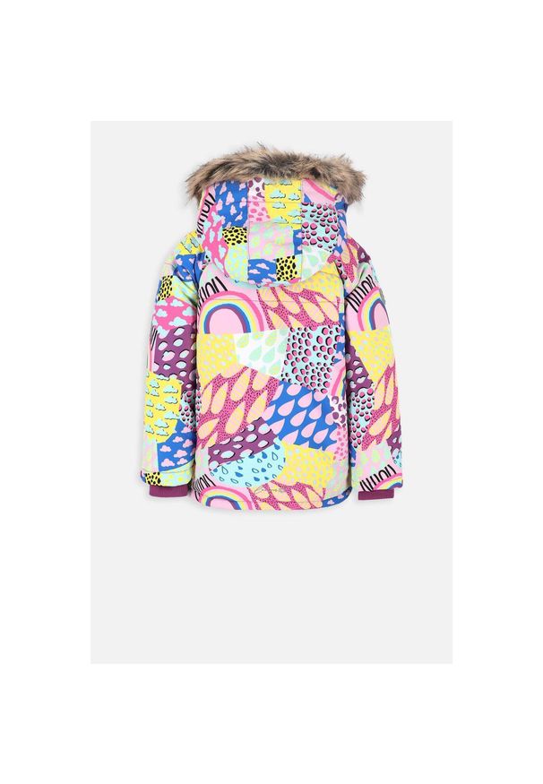 Kurtka narciarska dziecięca Lemon Explore ZL3. Kolor: wielokolorowy. Materiał: poliester. Sezon: zima. Sport: narciarstwo