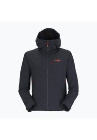 Kurtka softshell męska Rab Torque. Kolor: szary. Materiał: softshell