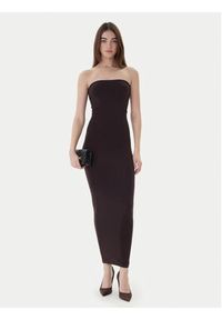 Wolford Sukienka wieczorowa 50795 Brązowy Slim Fit. Kolor: brązowy. Materiał: syntetyk. Styl: wizytowy #2