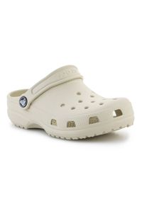 Chodaki Crocs Classic Clog K Jr 206991-2Y2 beżowy. Kolor: beżowy. Materiał: materiał. Styl: klasyczny #1