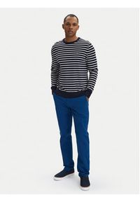 TOMMY HILFIGER - Tommy Hilfiger Spodnie materiałowe MW0MW40262 Niebieski Regular Fit. Kolor: niebieski. Materiał: bawełna #3