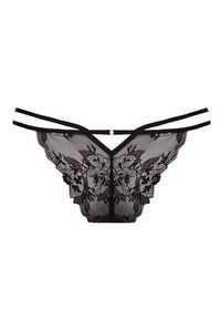 Hunkemöller Figi brazylijskie Amari 301027 Czarny. Kolor: czarny. Materiał: syntetyk
