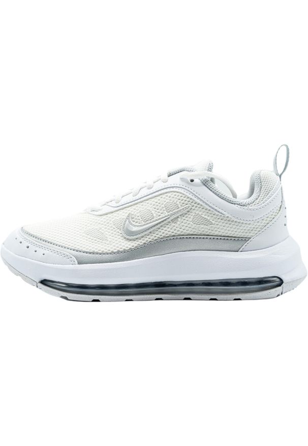 Buty do chodzenia damskie Nike Air Max AP. Okazja: na co dzień. Zapięcie: sznurówki. Kolor: biały, żółty, wielokolorowy. Materiał: tkanina, materiał. Szerokość cholewki: normalna. Model: Nike Air Max. Sport: turystyka piesza