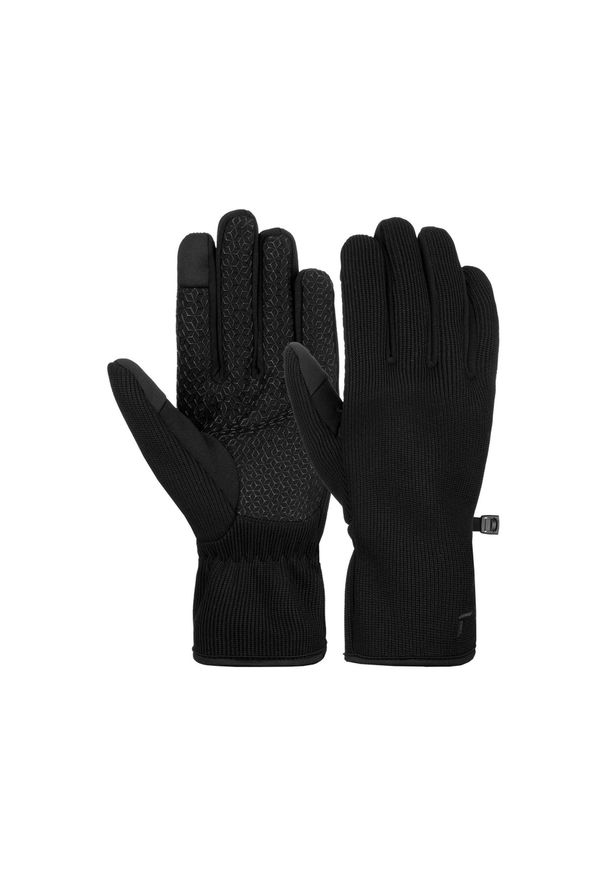 Reusch - Rękawice REUSCH Mate TOUCH-TEC™. Kolor: czarny. Sezon: zima. Sport: narciarstwo