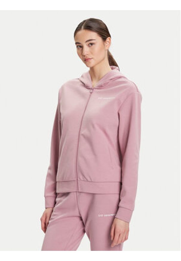 EA7 Emporio Armani Dres 7W000802 AF10443 UA272 Różowy Regular Fit. Kolor: różowy. Materiał: syntetyk
