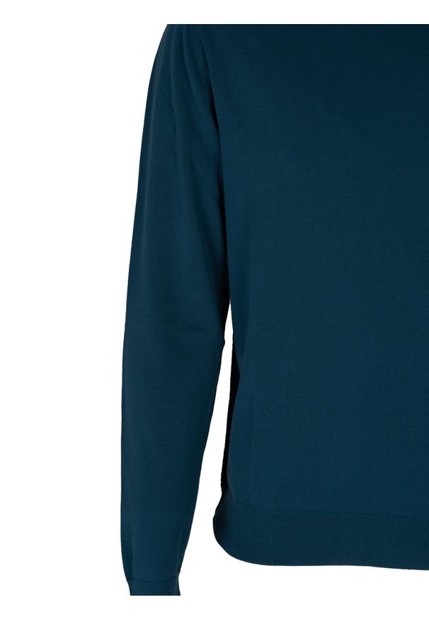 Diesel Sweter "Navajo" | A02179-0SCAB | Mężczyzna | Niebieski. Kolor: niebieski. Materiał: poliamid, bawełna. Wzór: jednolity. Styl: elegancki