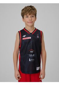 4f - 4F Koszulka meczowa replika wyjazdowa z sezonu 2025/26 dziecięca 4F x Start Lublin - czarna 122/128 (6-8 lat). Kolor: czarny. Materiał: materiał. Wzór: nadruk. Sezon: lato. Sport: fitness #1