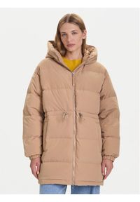 United Colors of Benetton - United Colors Of Benetton Kurtka puchowa 22T6DN087 Beżowy Regular Fit. Kolor: beżowy. Materiał: syntetyk #1
