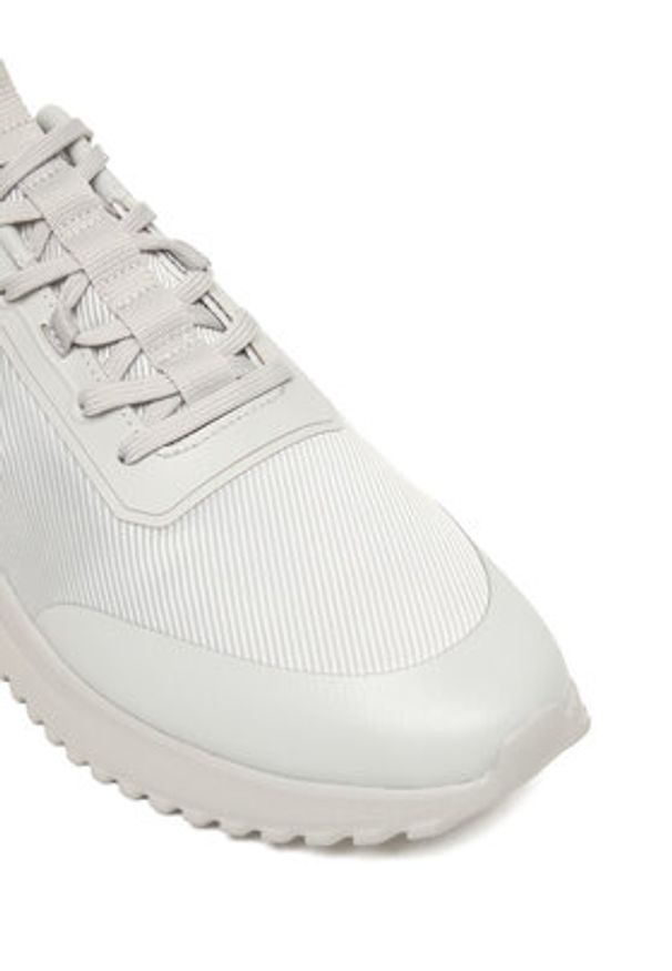 Calvin Klein Sneakersy Eva Runner Lace Up Mat Mix YM0YM01442 Szary. Kolor: szary. Materiał: materiał