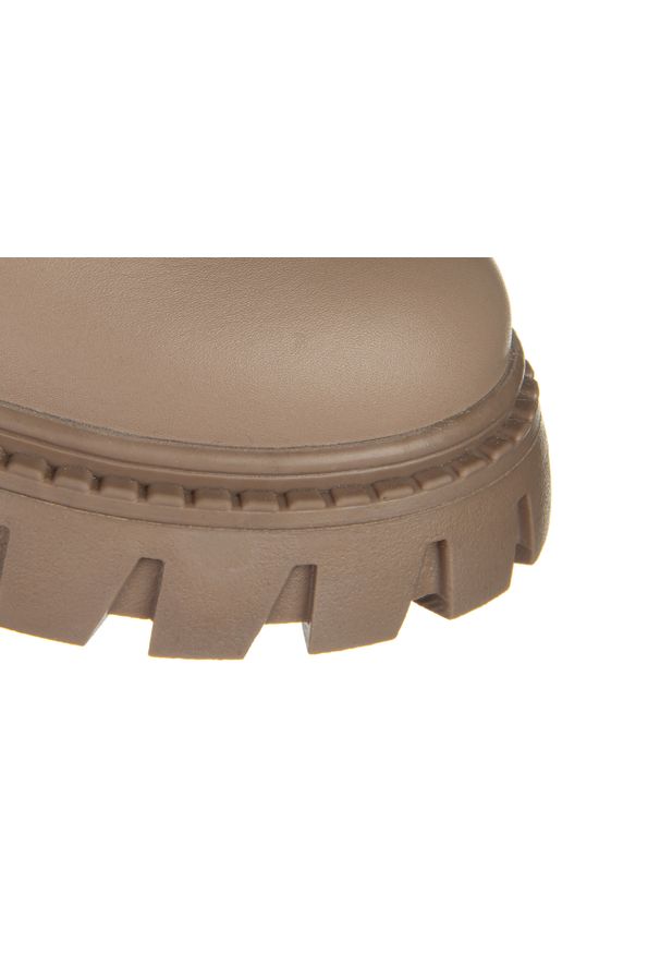 Trzewiki Bayla-161 175 5001 Taupe 161409, Beżowy, Skóra naturalna. Zapięcie: zamek. Kolor: beżowy. Materiał: skóra. Szerokość cholewki: normalna. Sezon: jesień, zima. Obcas: na obcasie. Wysokość obcasa: średni