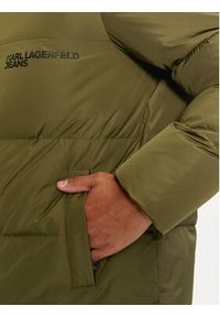 Karl Lagerfeld Jeans Kurtka zimowa 246D1504 Khaki Regular Fit. Kolor: brązowy. Materiał: syntetyk. Sezon: zima #7