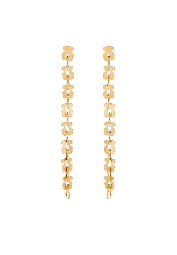 Tous - Kolczyki TOUS. Materiał: złote. Kolor: złoty