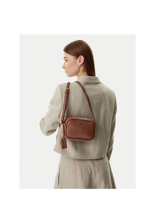 Hugo - Torebka HUGO. Kolor: brązowy