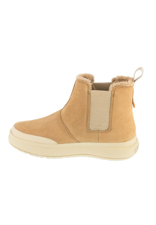 Merrell - Buty zimowe damskie, Marquette Thermo Pull On WP. Kolor: beżowy. Sezon: zima. Styl: sportowy