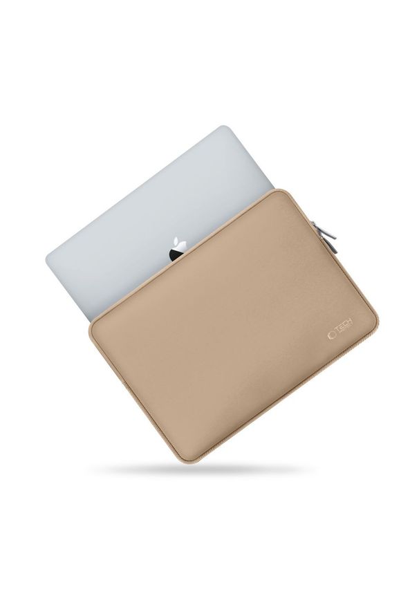 TECH-PROTECT - Pokrowiec Tech-Protect NeoSlim do laptopa 15-16'' beżowy. Kolor: beżowy. Materiał: polar, tkanina, neopren, materiał. Styl: biznesowy, casual, elegancki