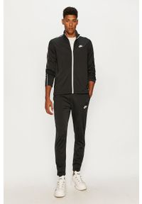 Nike Sportswear - Dres. Kolor: czarny. Materiał: dresówka. Wzór: gładki #1