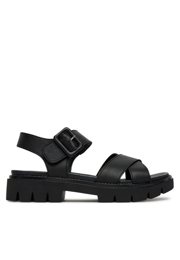 Sandały Remonte. Kolor: czarny