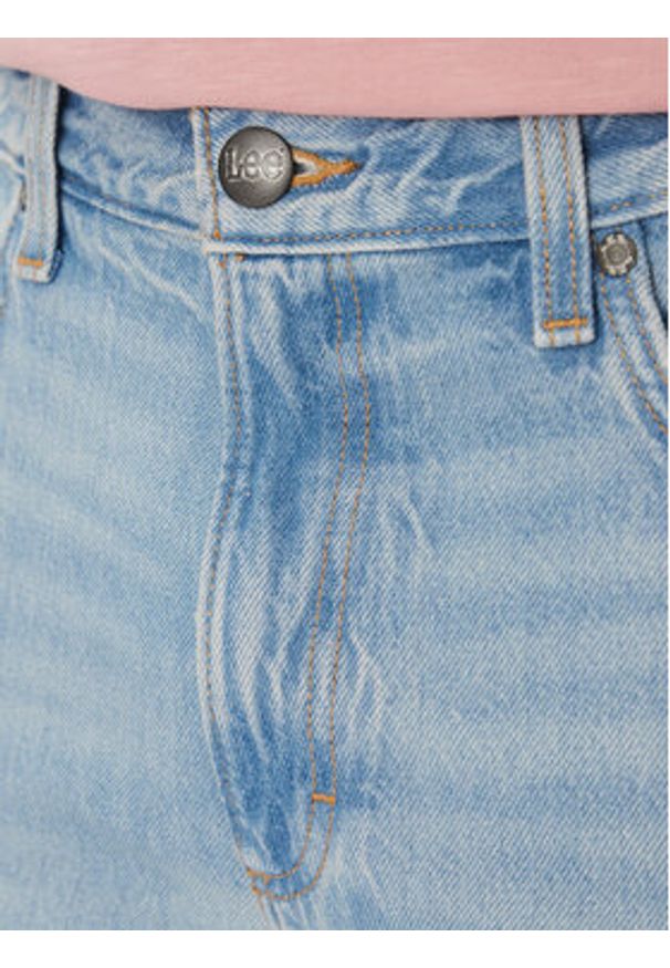 Lee Jeansy West 112363966 Niebieski Straight Fit. Kolor: niebieski
