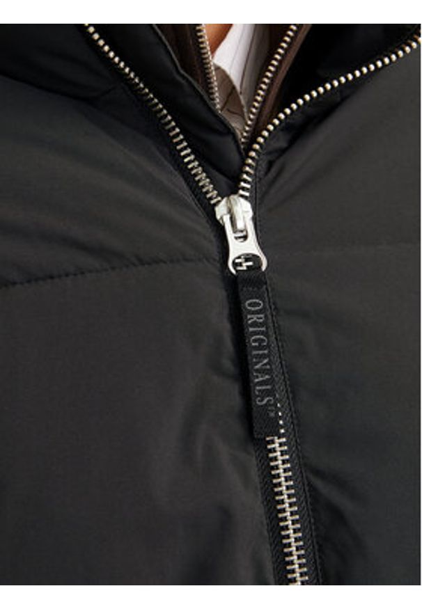 Jack & Jones - Jack&Jones Kurtka zimowa Frederiksberg 12260460 Czarny Regular Fit. Kolor: czarny. Materiał: syntetyk. Sezon: zima