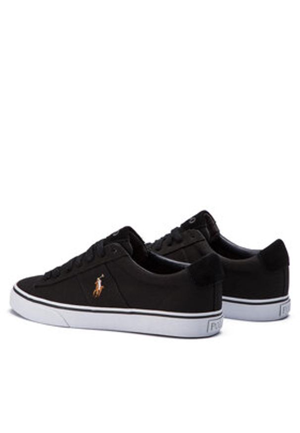 Polo Ralph Lauren Tenisówki Sayer 816749369001 Czarny. Kolor: czarny. Materiał: materiał