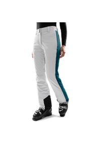 SIROKO - Damskie spodnie narciarskie Sporty zimowe Siroko P3-W Genevez. Kolor: biały. Materiał: materiał, softshell. Sezon: zima. Sport: narciarstwo
