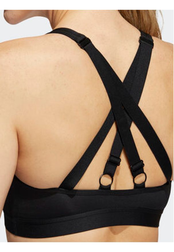 Adidas - adidas Biustonosz sportowy adidas TLRD Move Training High-Support Bra HE9069 Czarny. Kolor: czarny. Materiał: syntetyk