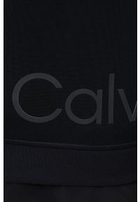 Calvin Klein Performance bluza męska kolor czarny z nadrukiem. Okazja: na co dzień. Kolor: czarny. Materiał: dzianina. Wzór: nadruk. Styl: casual #5