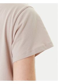 Liu Jo Sport T-Shirt TF5162 JS923 Beżowy Regular Fit. Kolor: beżowy. Materiał: bawełna. Styl: sportowy #4