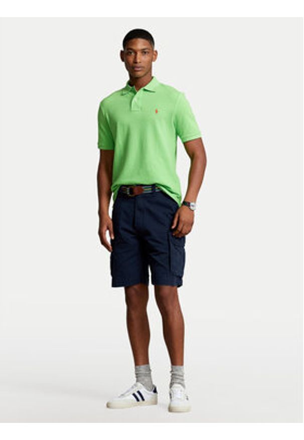 Polo Ralph Lauren Szorty materiałowe 710548502005 Granatowy Classic Fit. Kolor: niebieski. Materiał: bawełna