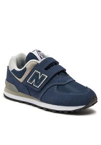 New Balance Sneakersy PV574EVN Granatowy. Kolor: niebieski. Materiał: zamsz, skóra. Model: New Balance 574 #5