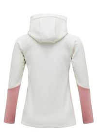 Bluza Peak Performance damska Rider Zip Hood. Kolor: biały