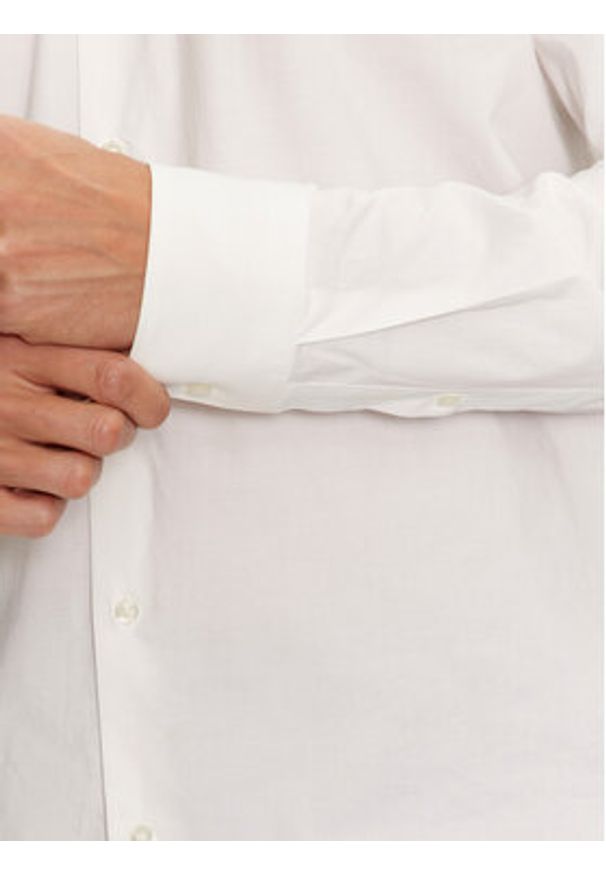 Hugo Koszula Vikko 50524838 Biały Modern Fit. Kolor: biały. Materiał: bawełna