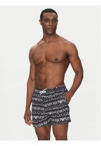 Emporio Armani Underwear Szorty kąpielowe EM000583 AF12338 FC038 Kolorowy Regular Fit. Materiał: syntetyk. Wzór: kolorowy