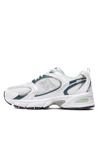New Balance Sneakersy MR530RB Biały. Kolor: biały. Materiał: skóra