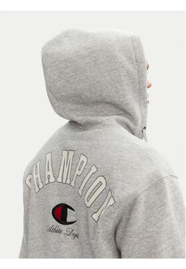 Champion Bluza 221193 Szary Regular Fit. Kolor: szary. Materiał: syntetyk, bawełna