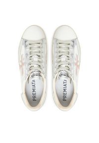 Premiata Sneakersy Stevend 7281 Biały. Kolor: biały. Materiał: skóra #5