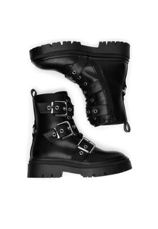 DeeZee Trapery HY8761-3 Czarny. Kolor: czarny. Materiał: materiał