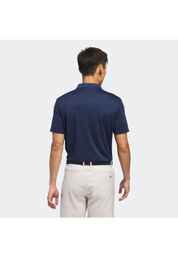 Adidas - Koszulka polo do golfa z krótkim rękawem męska ADIDAS. Typ kołnierza: golf, polo. Długość rękawa: krótki rękaw. Długość: krótkie