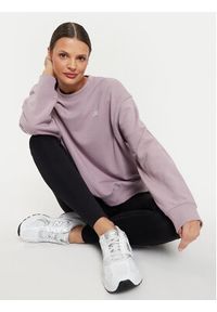 New Balance Bluza Essentials WT41508 Fioletowy Regular Fit. Kolor: fioletowy. Materiał: bawełna #4