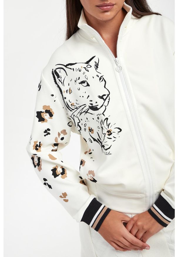 Sportalm - Bluza damska ze wzorem SPORTALM