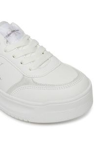 Calvin Klein Jeans Sneakersy V3A9-82021-1355X025 Biały. Kolor: biały. Materiał: skóra #4