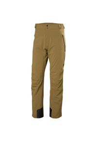 Spodnie narciarskie Helly Hansen Alpha Lifaloft. Kolor: beżowy, wielokolorowy, brązowy. Sezon: zima. Sport: narciarstwo #1