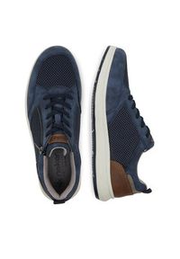 Rieker Sneakersy 16901-14 Granatowy. Kolor: niebieski. Materiał: materiał, syntetyk #5