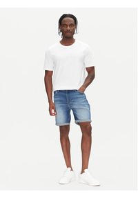 Lee Szorty jeansowe Rider 112363925 Niebieski Slim Fit. Kolor: niebieski. Materiał: bawełna #5