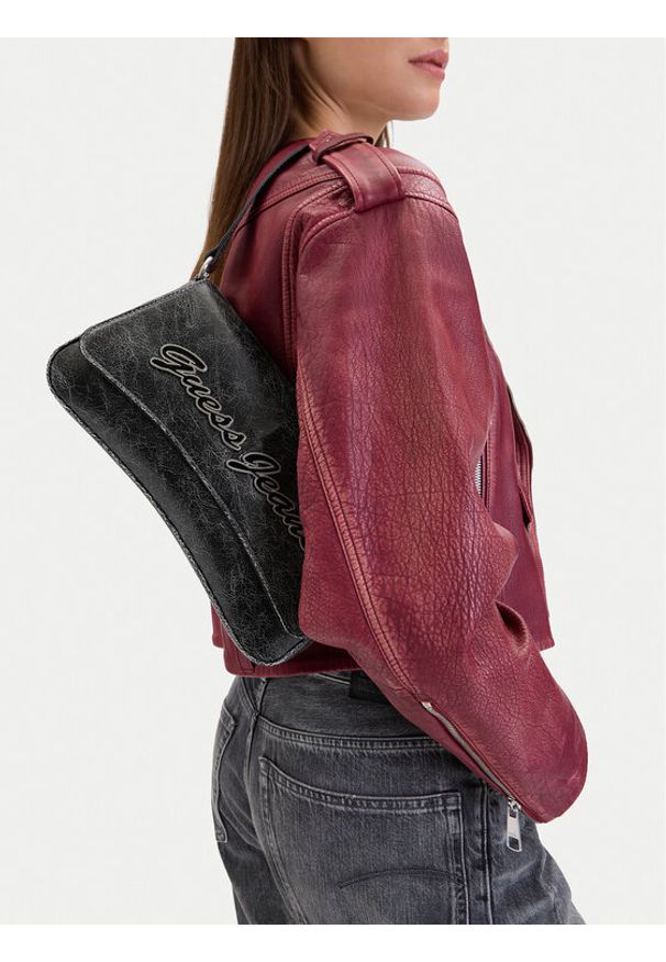 Guess Jeans Torebka CWBEO-GUESS-B-013-09 Czarny. Kolor: czarny